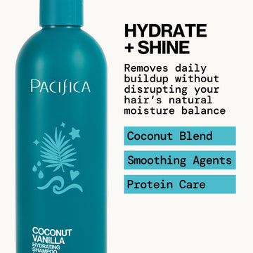 Coconut Vanilla Hydrating Shampoo - Haircare - Pacifica Beauty