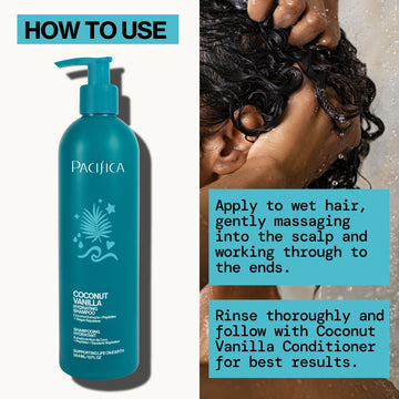 Coconut Vanilla Hydrating Shampoo - Pacifica