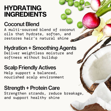 Coconut Vanilla Hydrating Shampoo - Pacifica