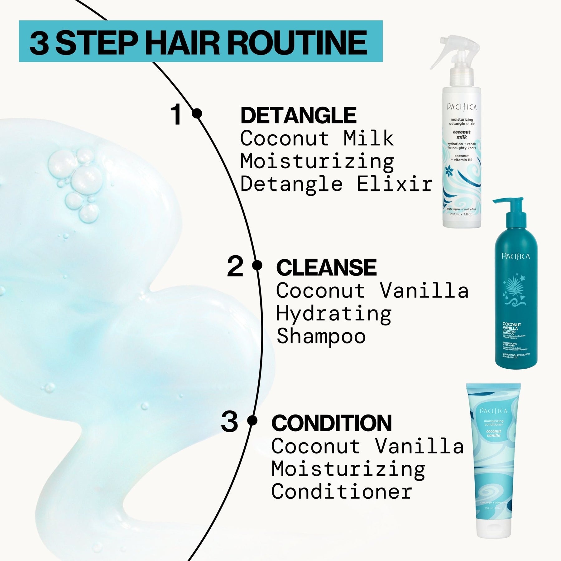 Coconut Vanilla Hydrating Shampoo - Pacifica