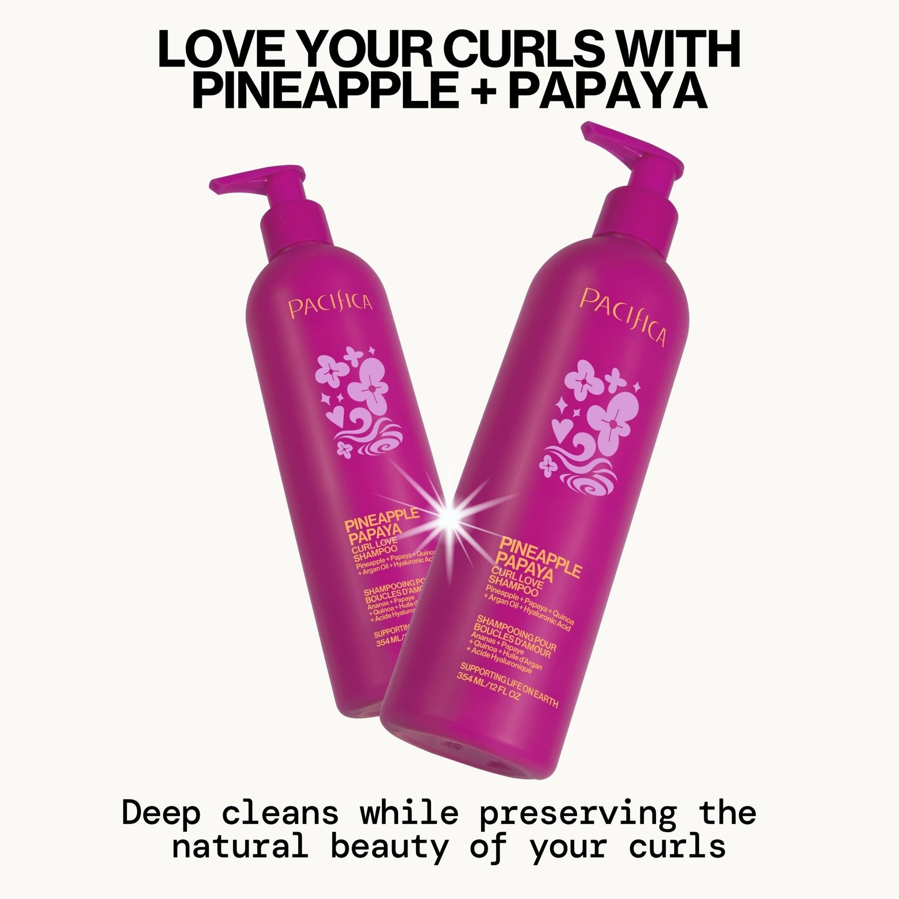 Pineapple Papaya Curl Love Shampoo - Pacifica