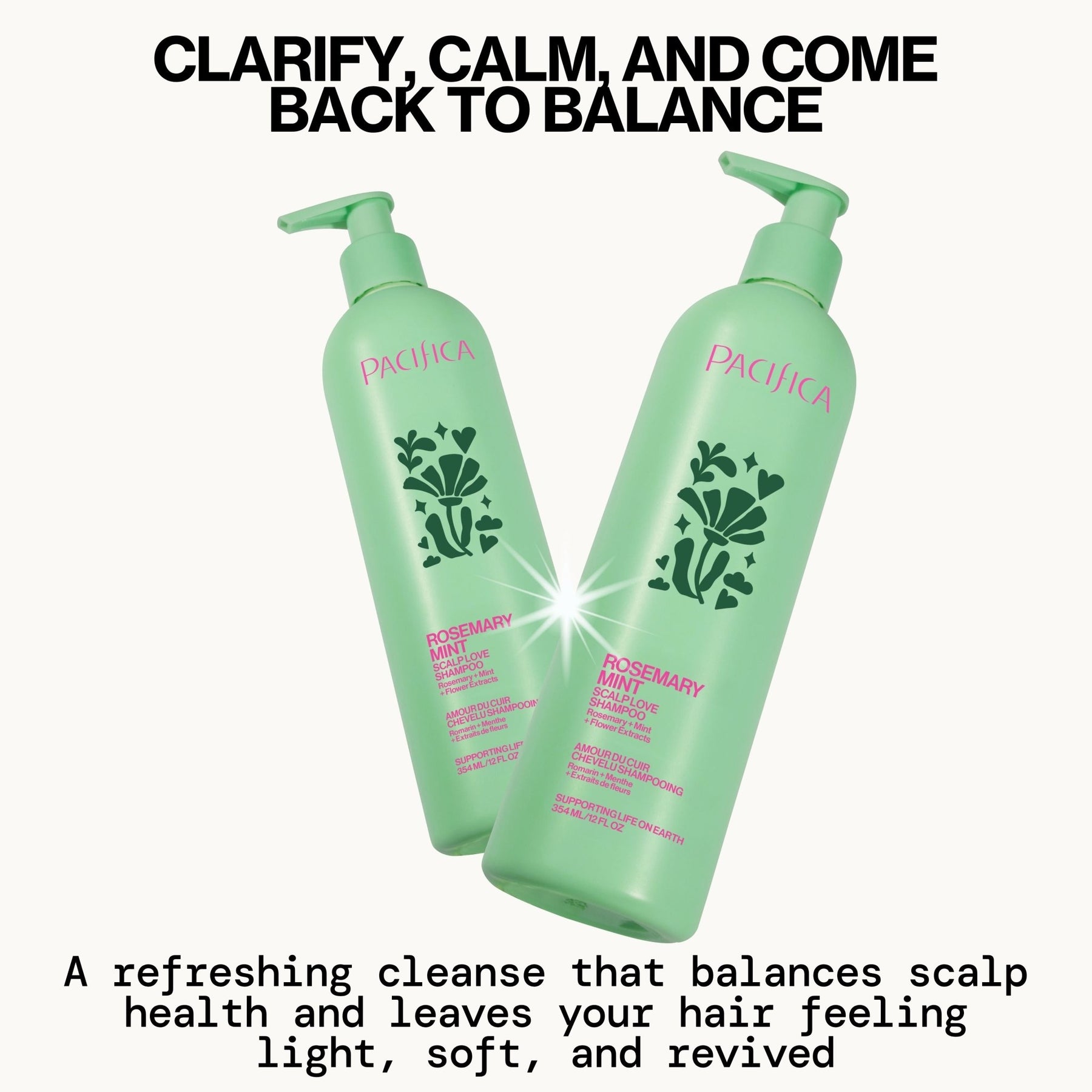 Rosemary Mint Scalp Love Shampoo - Pacifica