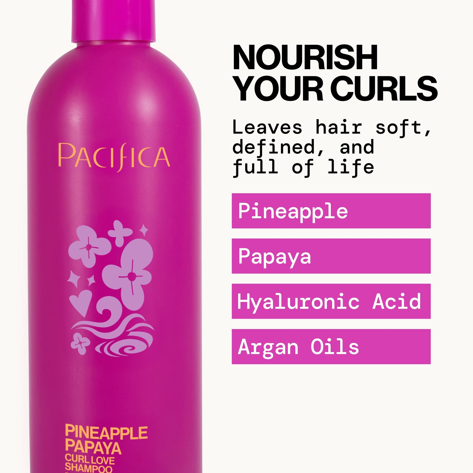Pineapple Papaya Curl Love Shampoo - Haircare - Pacifica Beauty