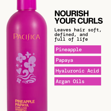 Pineapple Papaya Curl Love Shampoo - Haircare - Pacifica Beauty