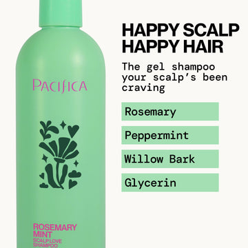Rosemary Mint Scalp Love Shampoo - Haircare - Pacifica Beauty