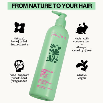 Rosemary Mint Scalp Love Shampoo - Haircare - Pacifica Beauty