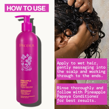 Pineapple Papaya Curl Love Shampoo - Haircare - Pacifica Beauty