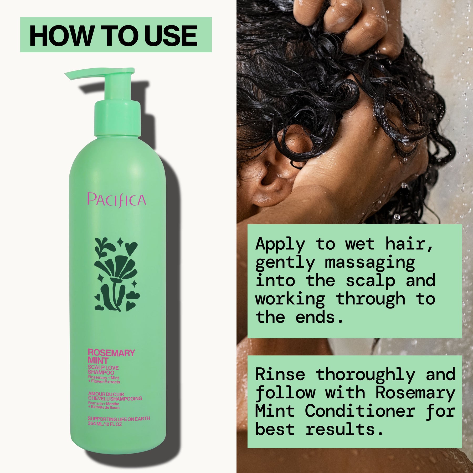 infographic rosemary oil shampoo guide