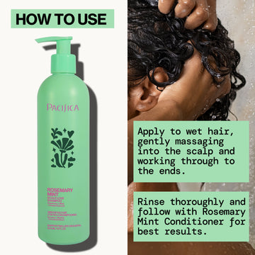 Rosemary Mint Scalp Love Shampoo - Haircare - Pacifica Beauty