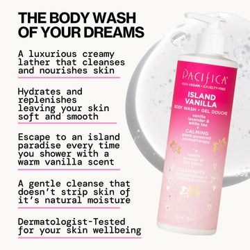 Island Vanilla Body Wash - Pacifica