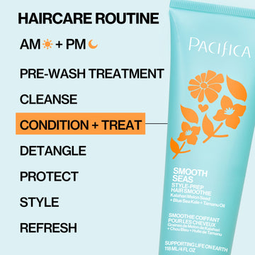 Smooth Seas Style Prep Smoothie - Haircare - Pacifica Beauty