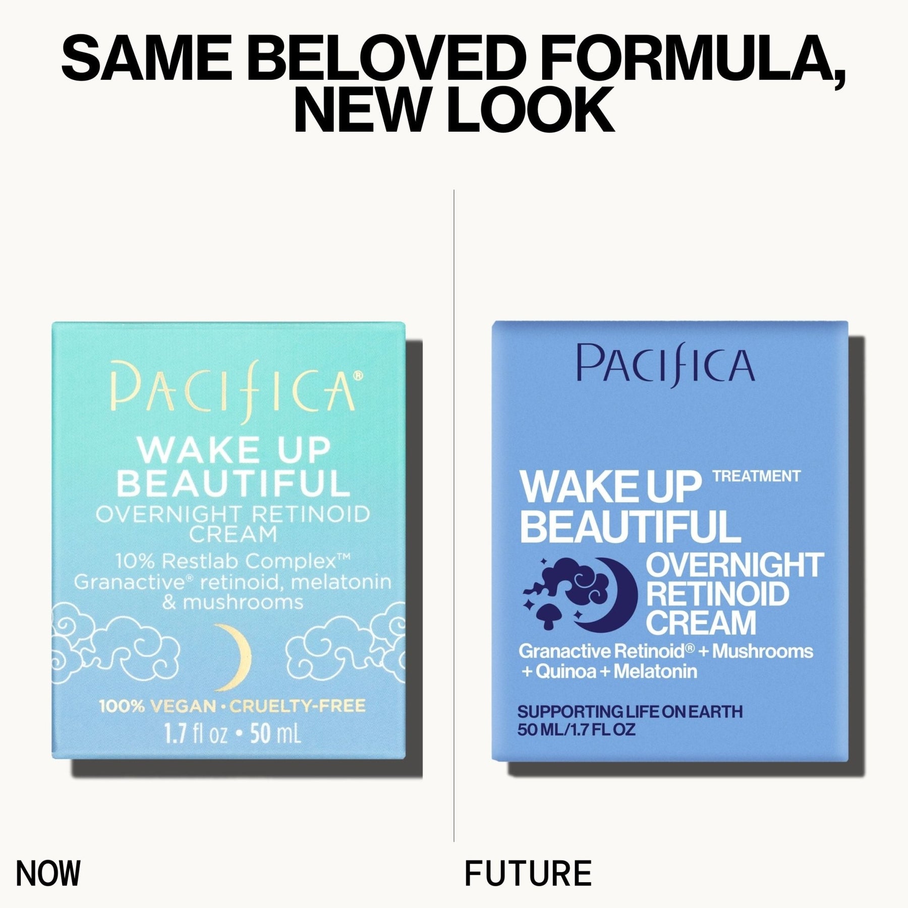 Wake Up Beautiful Overnight Retinoid Cream - Pacifica