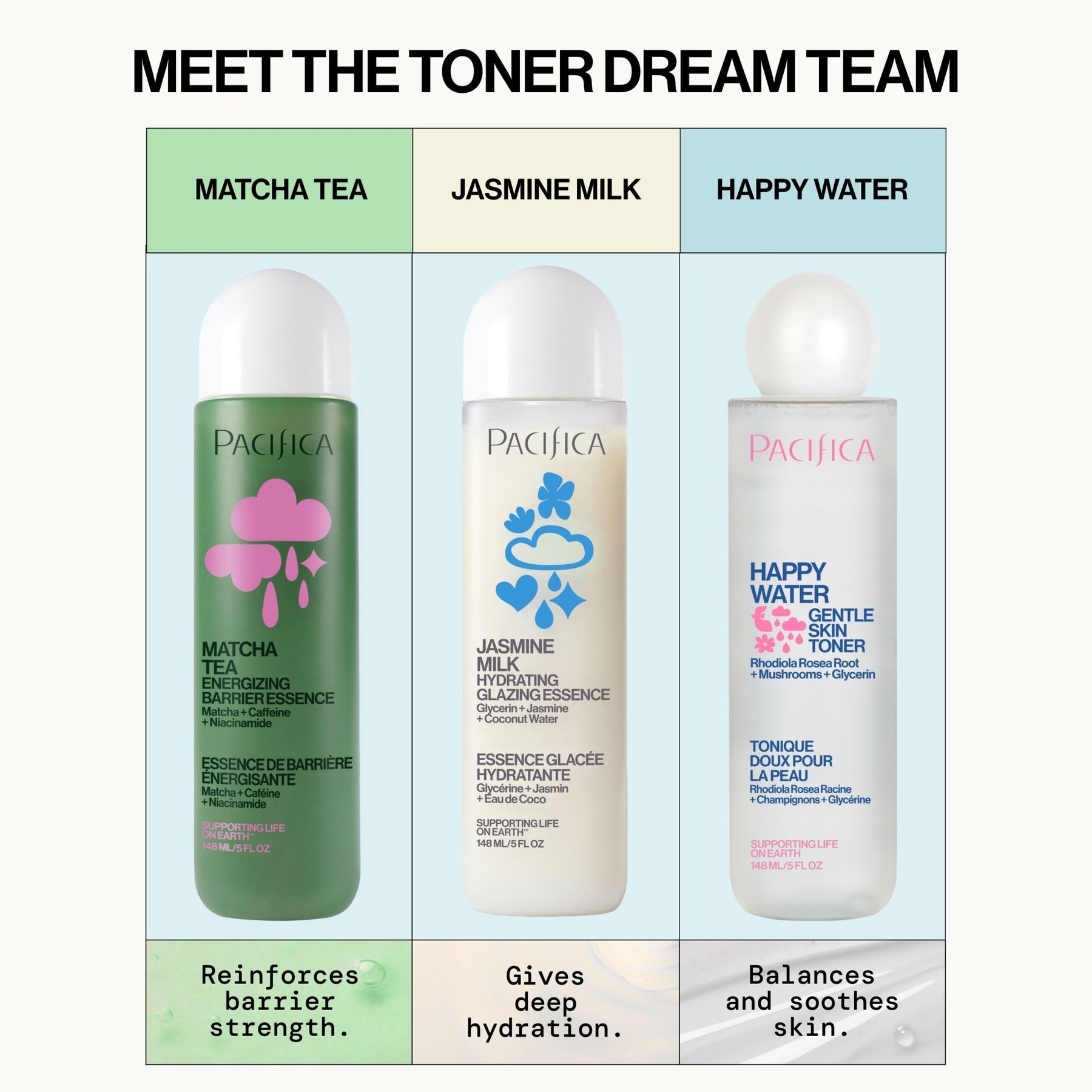 Jasmine Milk Hydrating Glazing Essence - Pacifica