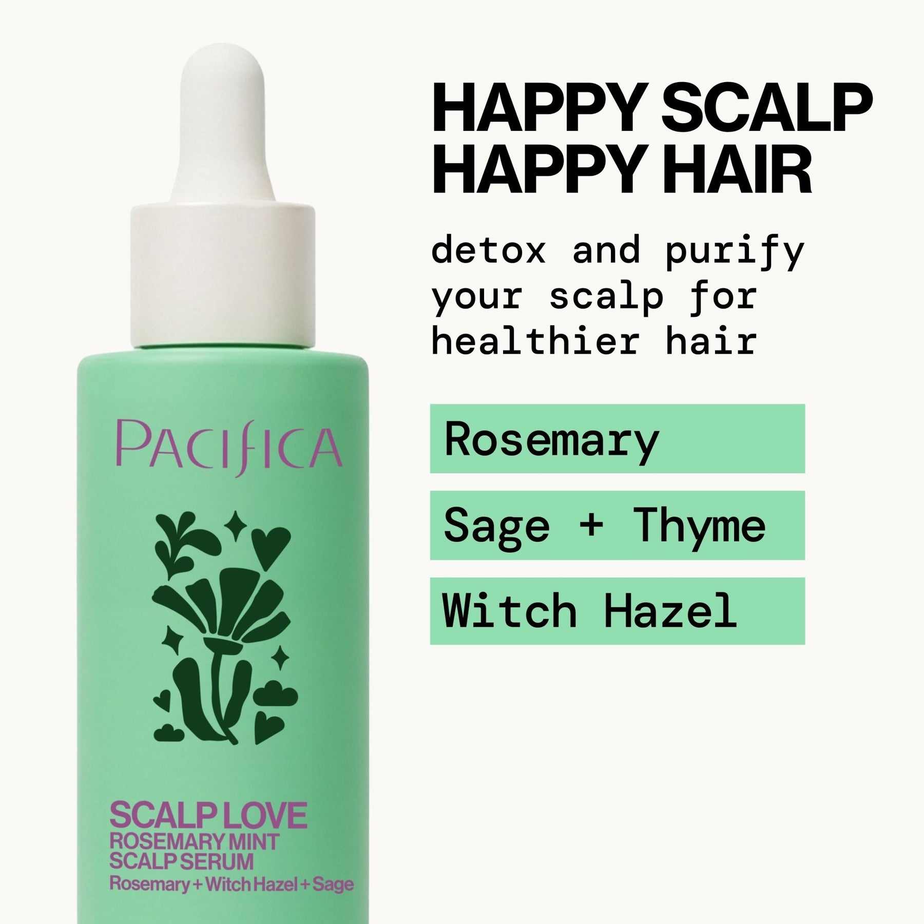 Scalp Love Rosemary Mint Serum - Pacifica
