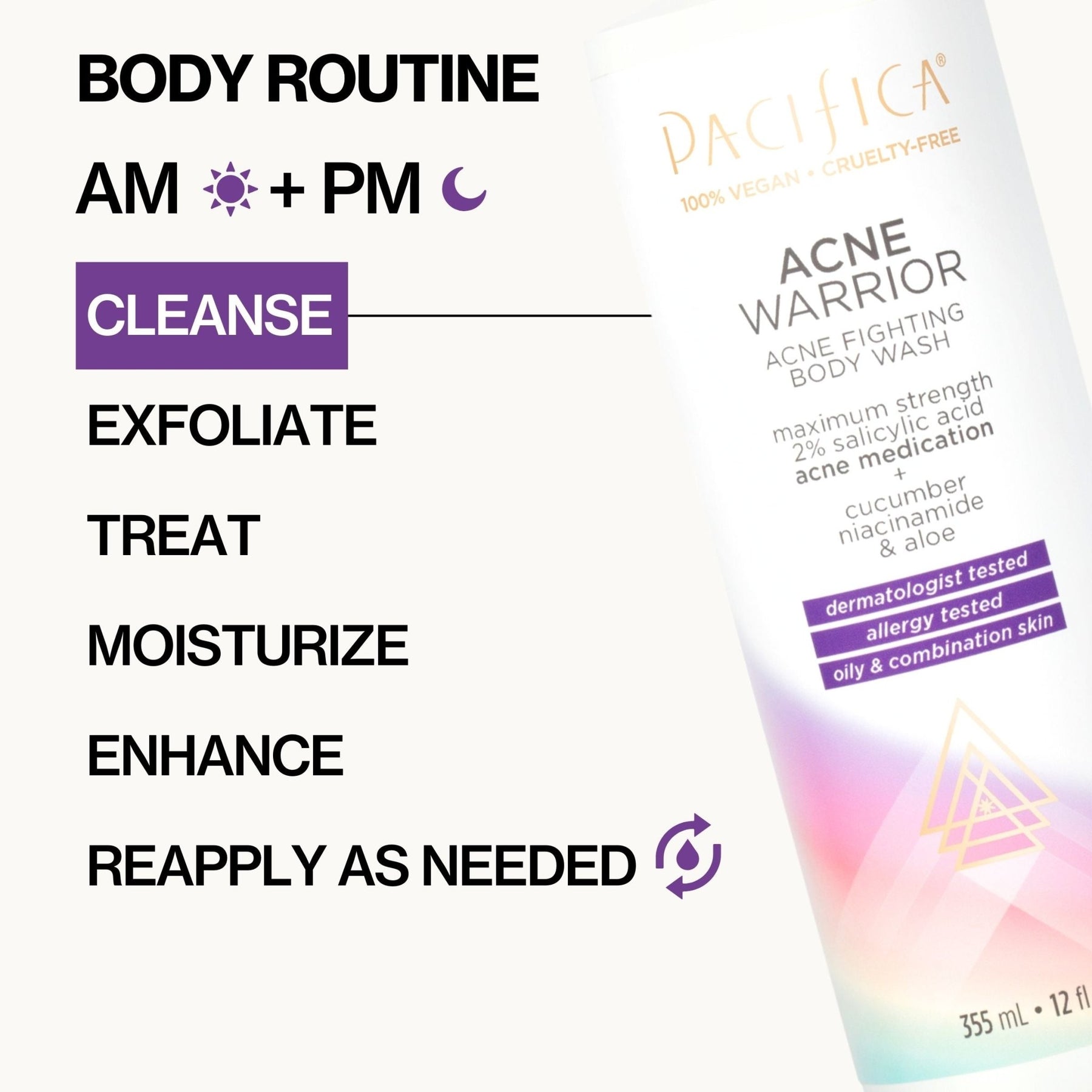 Acne Warrior Body Wash - Pacifica