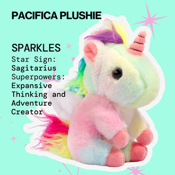 Unicorn Plushie - Pacifica