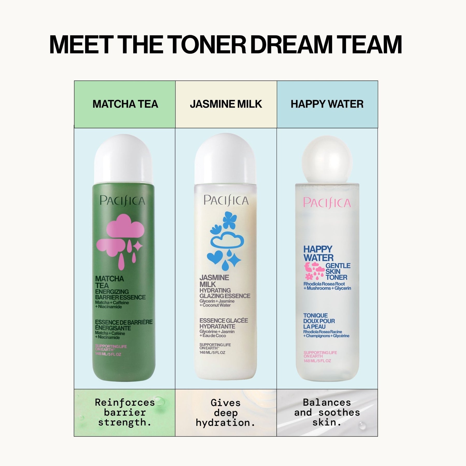 Matcha Tea Energizing Barrier Essence - Pacifica