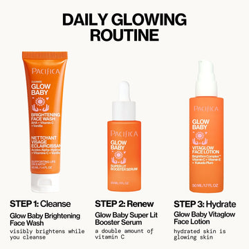 Glow Baby Brightening Face Wash | Facial Cleanser - Pacifica