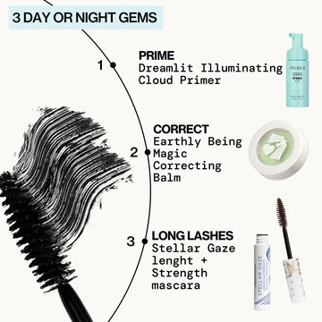 Stellar Gaze Length & Strength Mineral Mascara Mini - Pacifica
