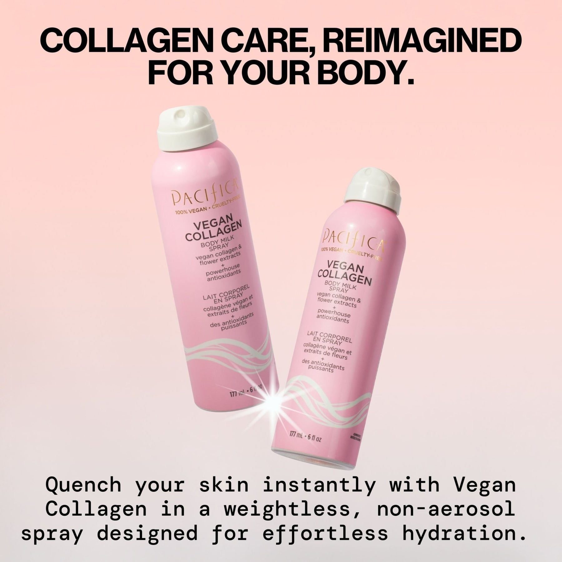 Vegan Collagen Body Milk Spray - Pacifica