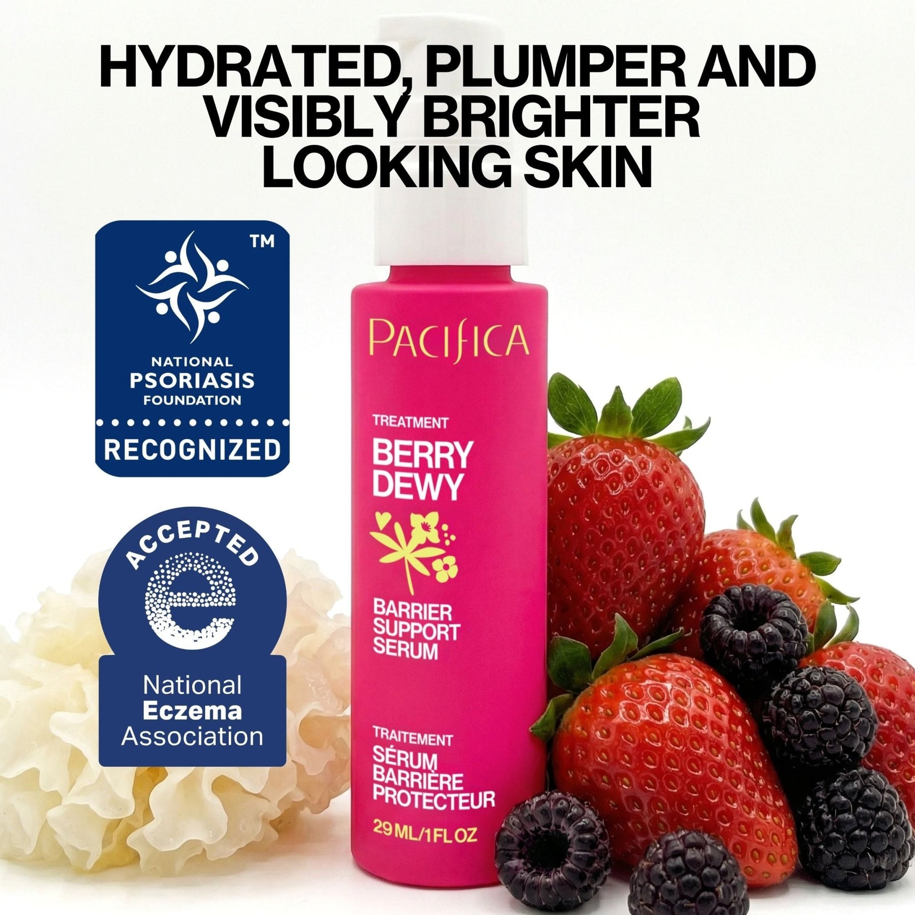 Berry Dewy Barrier Support Serum - Pacifica