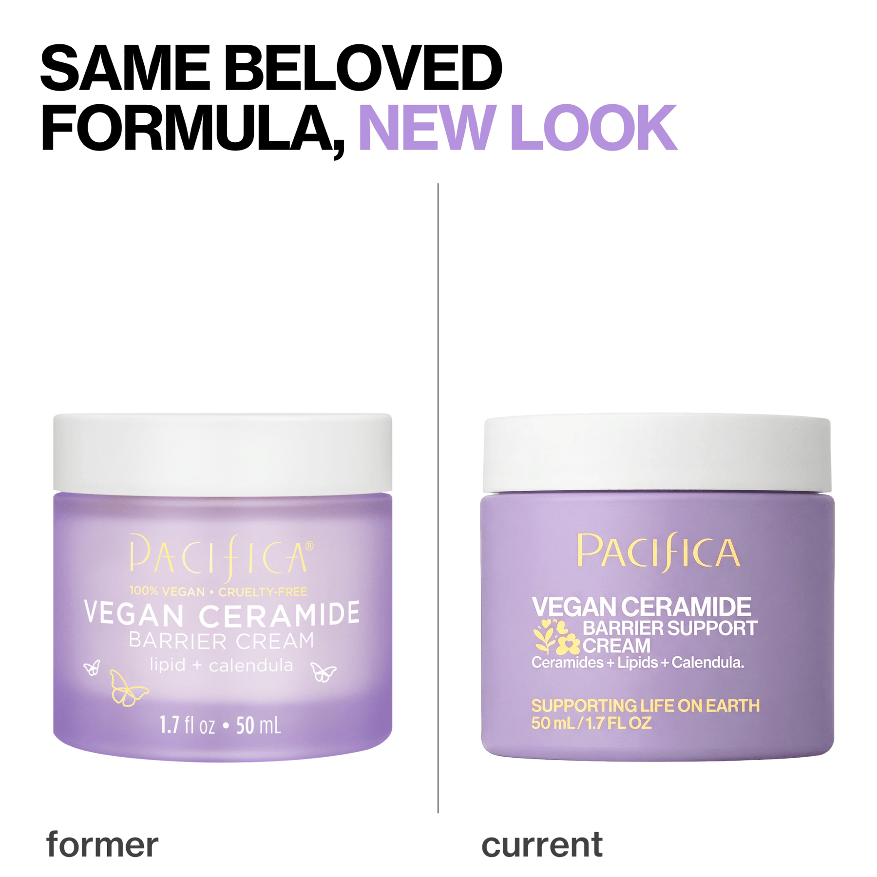 Vegan Ceramide Barrier Face Cream - Pacifica