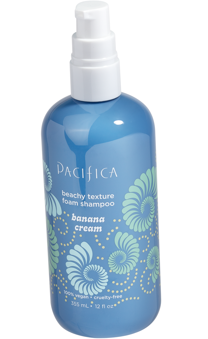 Banana Cream Beachy Texture Foam Shampoo