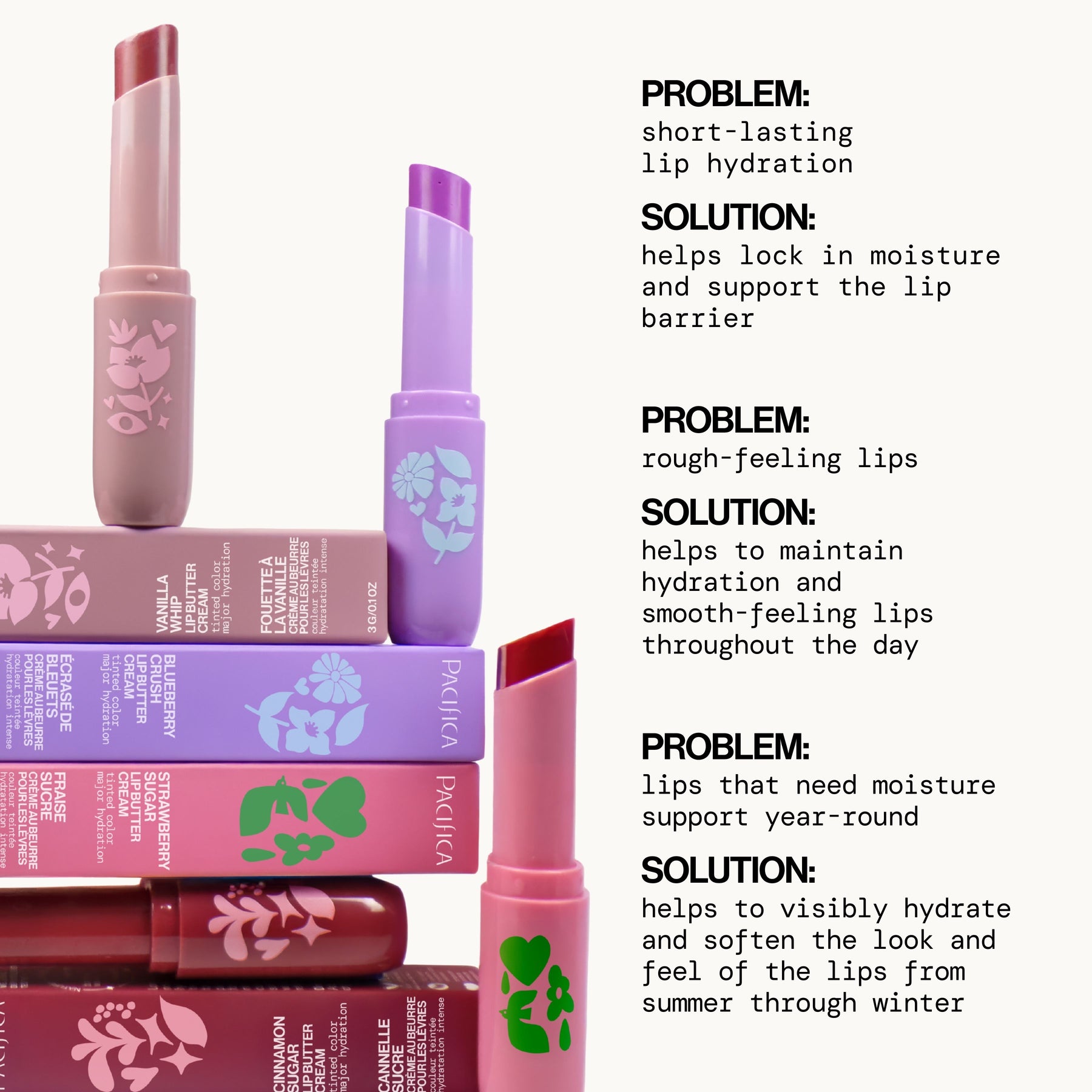 Blueberry Crush Lipbutter Cream - Makeup - Pacifica Beauty