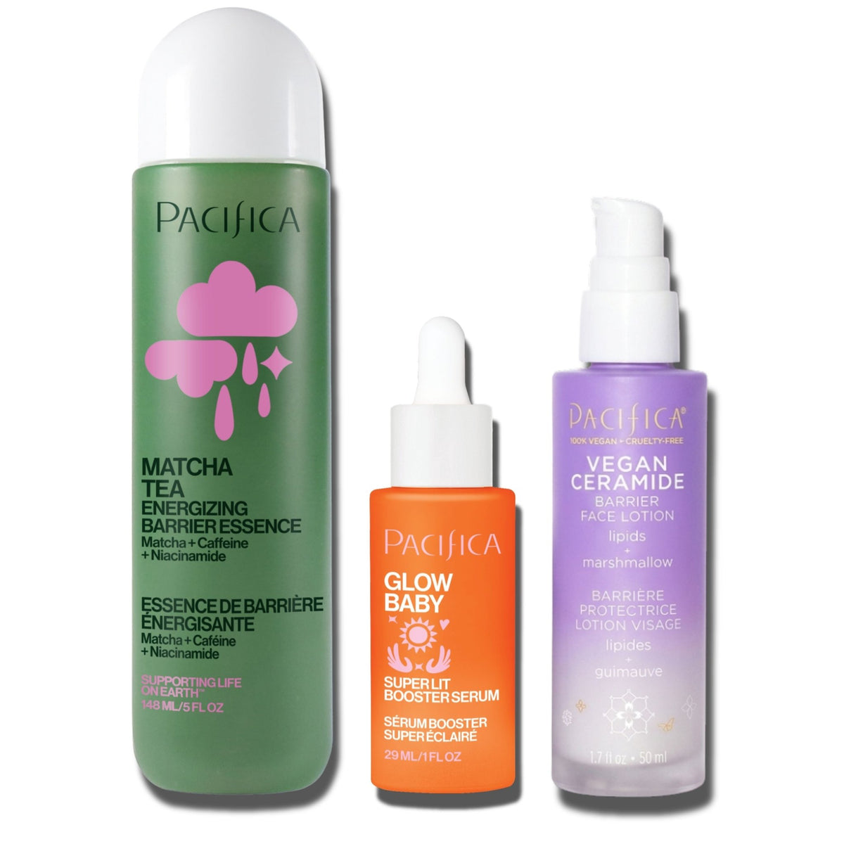 Matcha Energizing Glow Skin Bundle - Pacifica