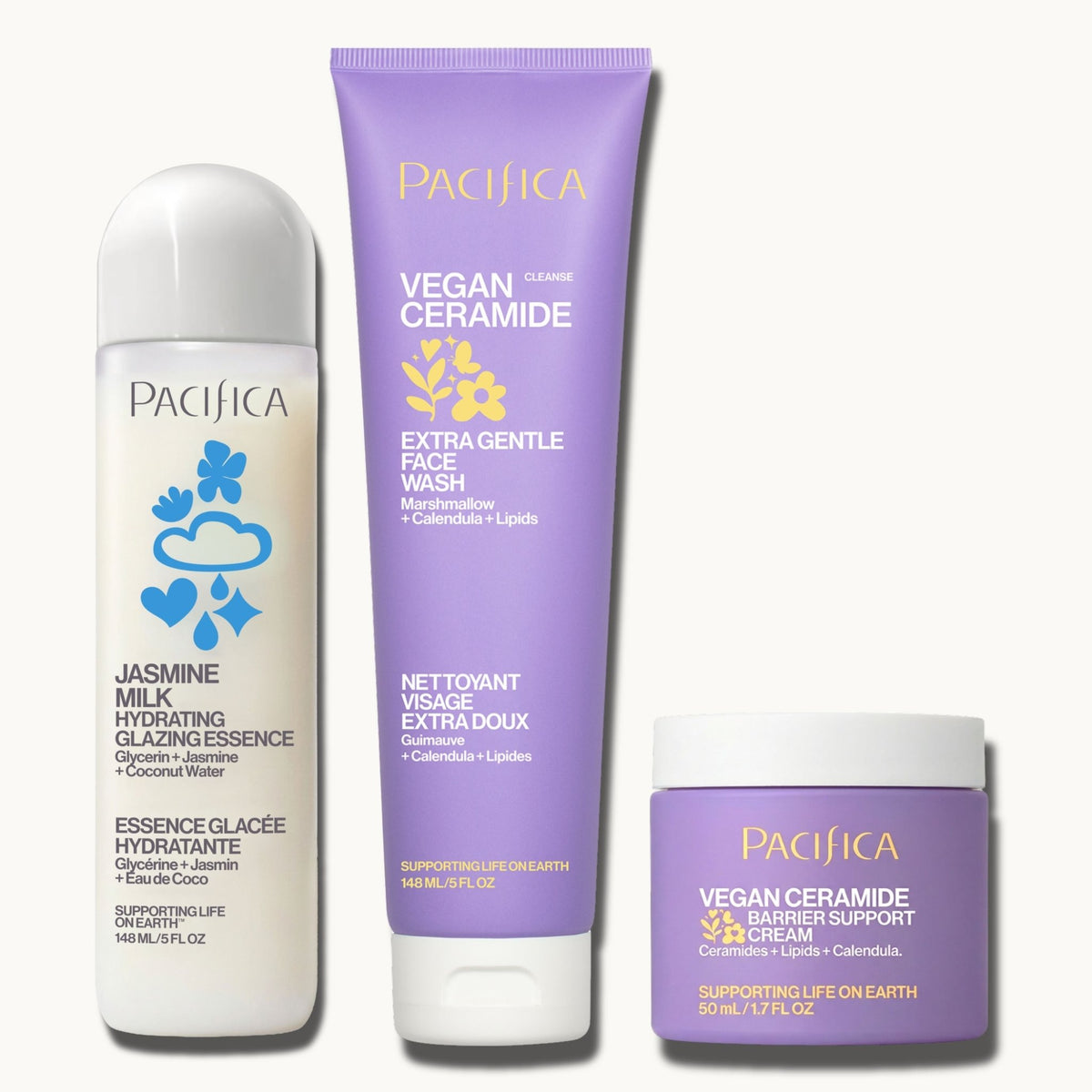 Jasmine Glazed Skin Hydration Bundle - Pacifica