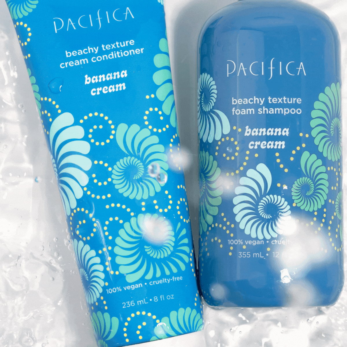 Banana Cream Beachy Texture Cream Conditioner - Haircare - Pacifica Beauty