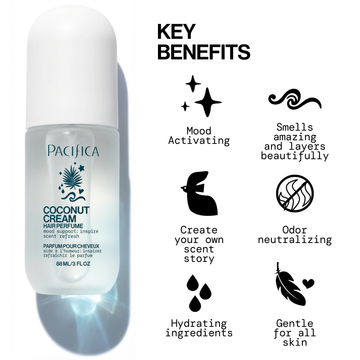 Coconut Vanilla Hair Perfume - - Pacifica Beauty
