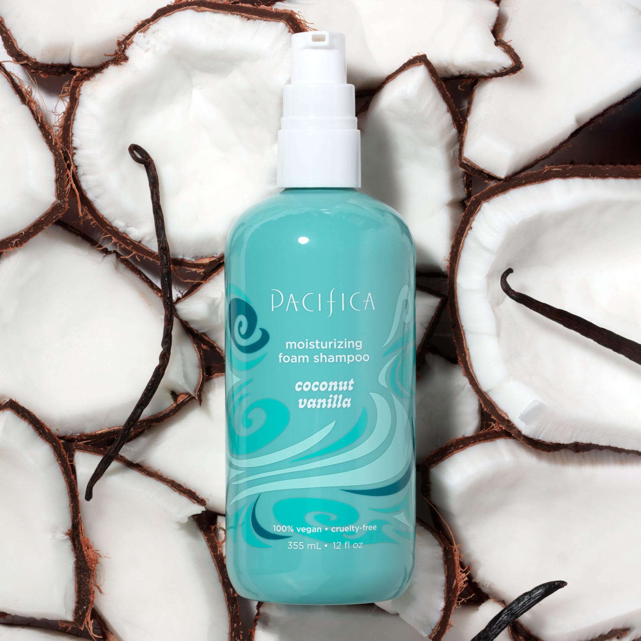 Coconut Vanilla Moisturizing Foam Shampoo