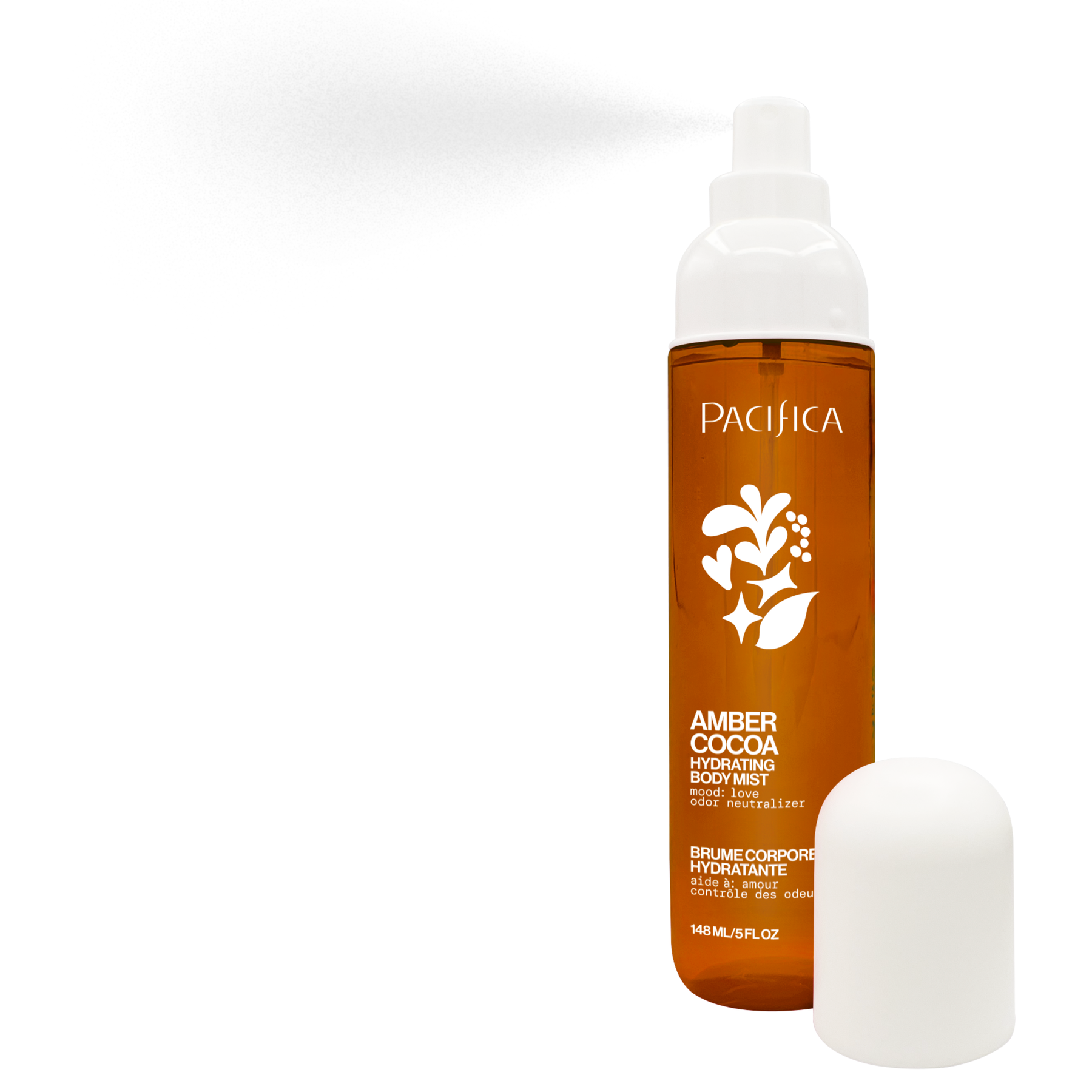 Amber Cocoa Body Mist - - Pacifica Beauty