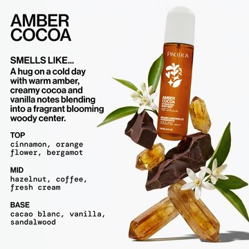 Amber Cocoa Body Mist - - Pacifica Beauty