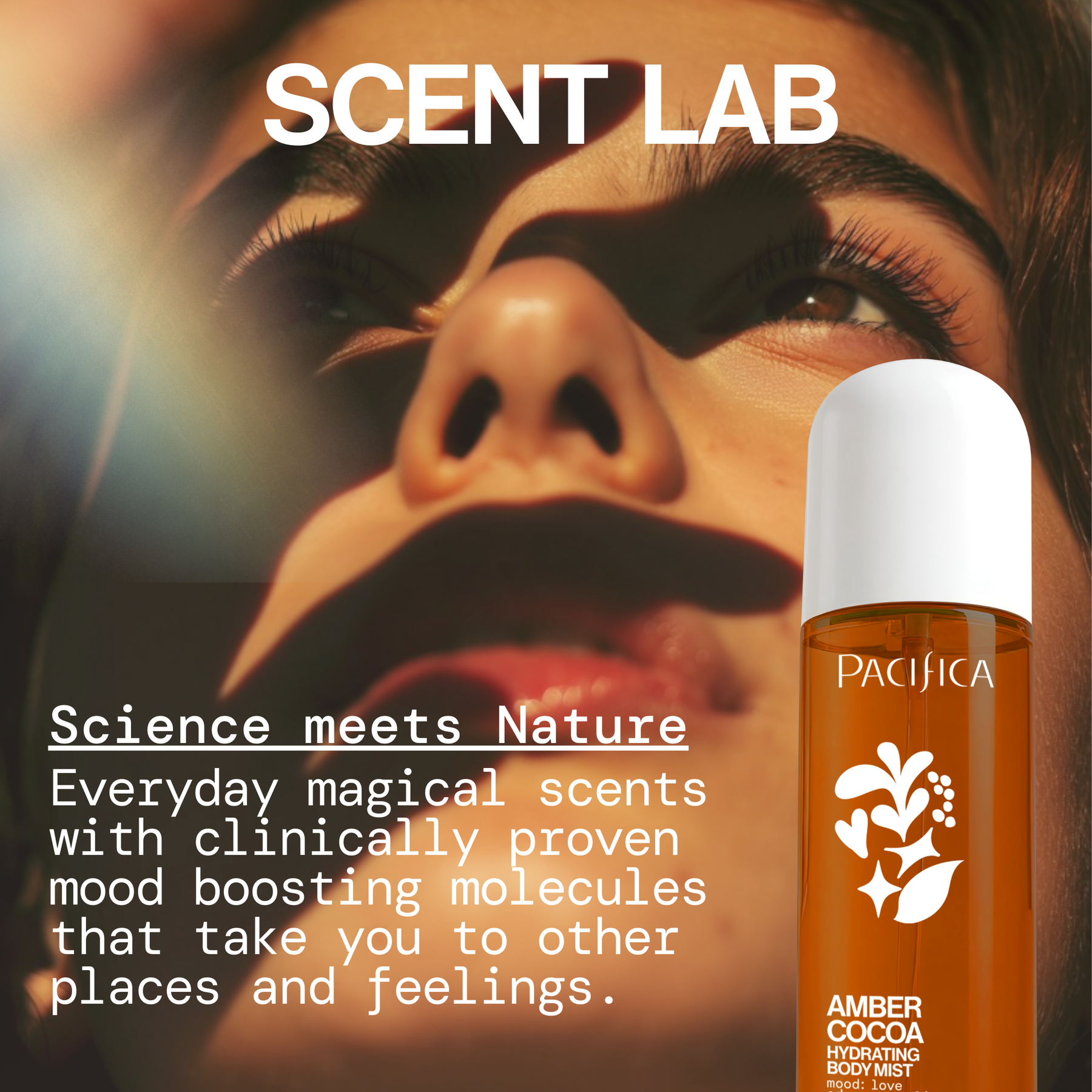 Amber Cocoa Body Mist - - Pacifica Beauty