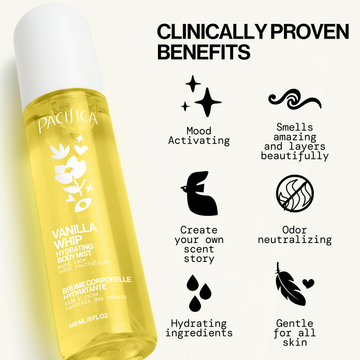 Vanilla Whip Body Mist - - Pacifica Beauty