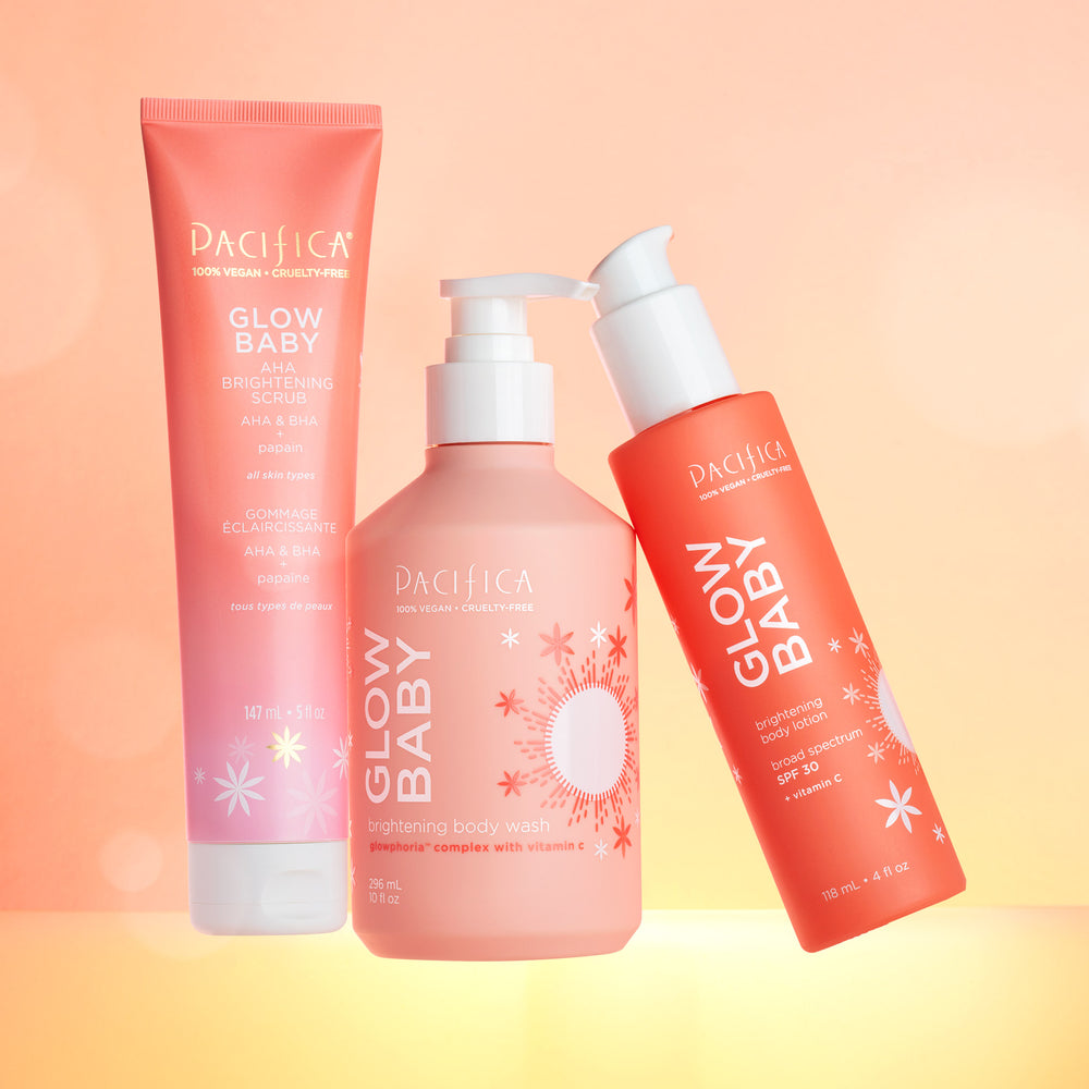 Vitamin C Skincare Products Glow Baby Collection Pacifica