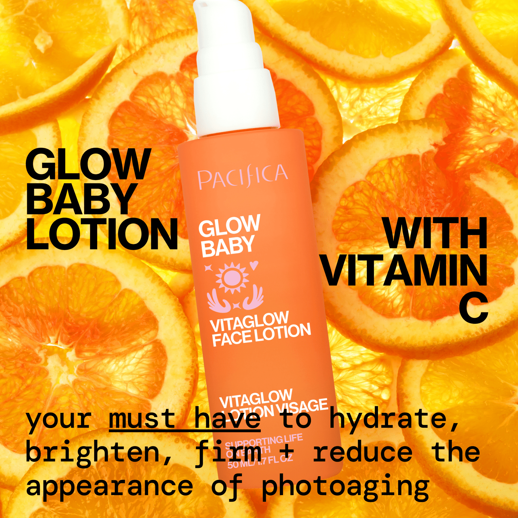 Glow Baby VitaGlow Face Lotion - Pacifica