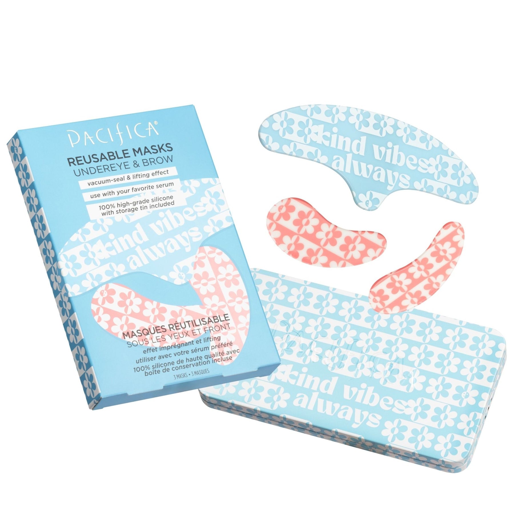 Reusable Eye & Brow Mask Set - Pacifica