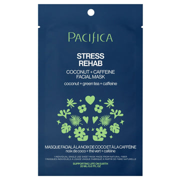Stress Rehab Coconut & Caffeine Facial Mask - Pacifica