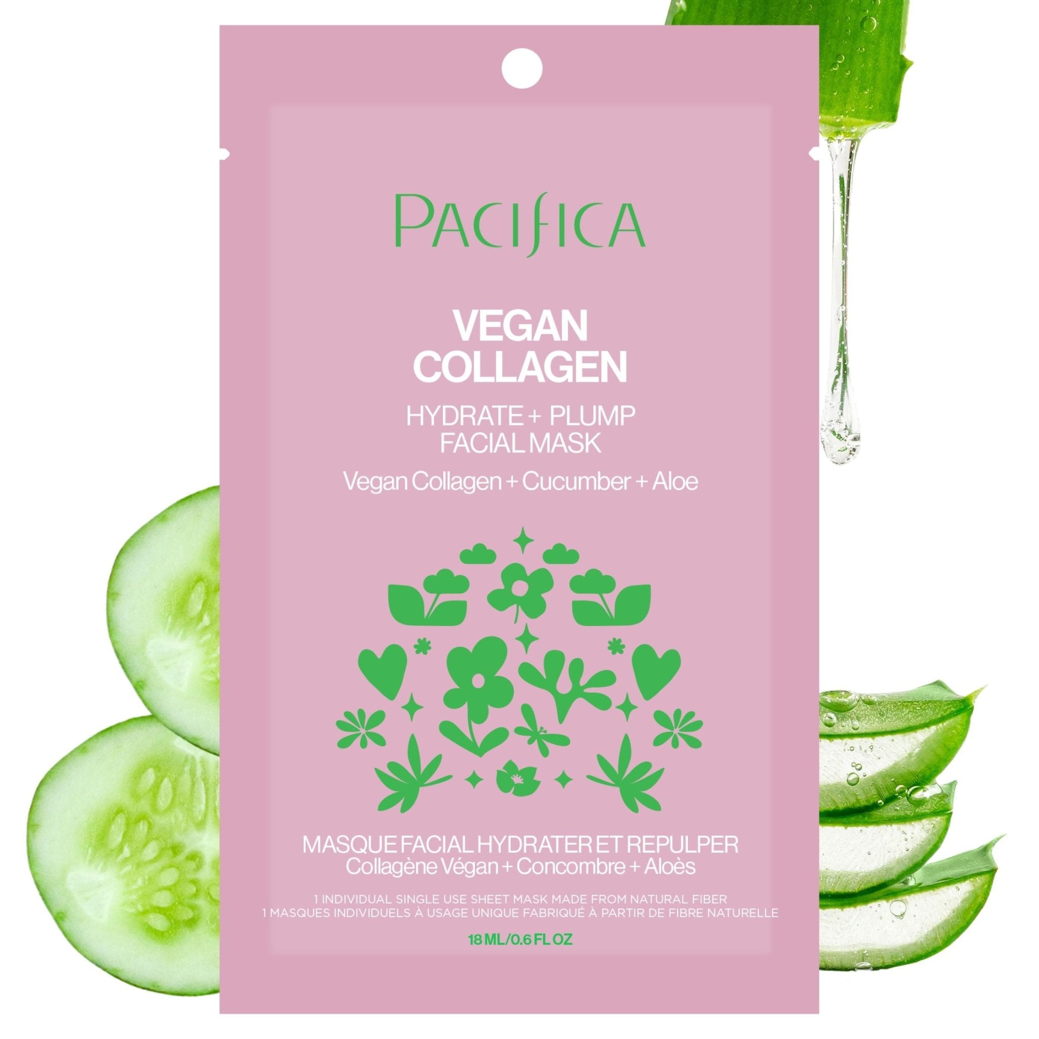 ボディ・フェイスケア Vega Vegan Collagen Hydrate & Plump Facial Mask
