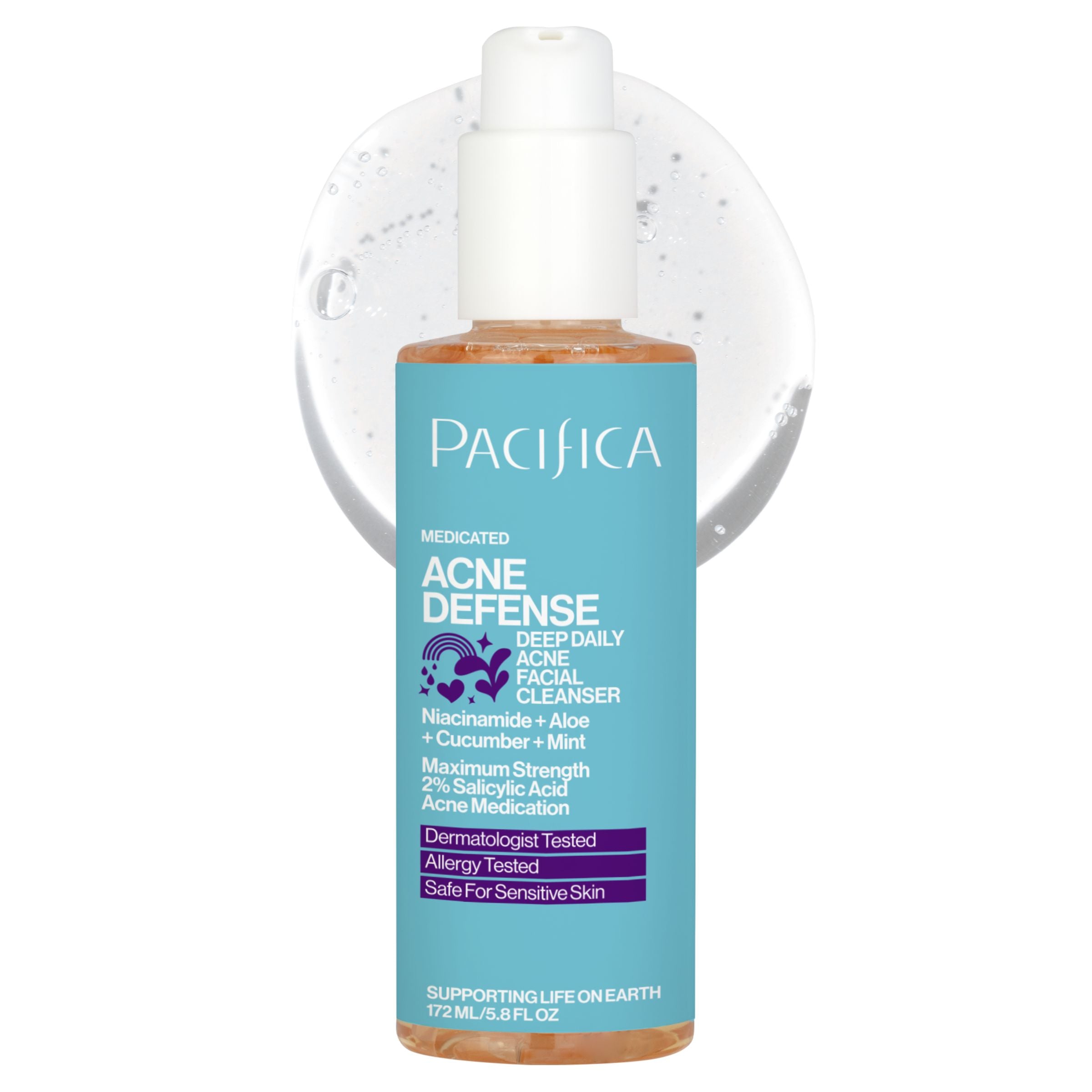 Acne Defense Face Wash - Skin Care - Pacifica Beauty