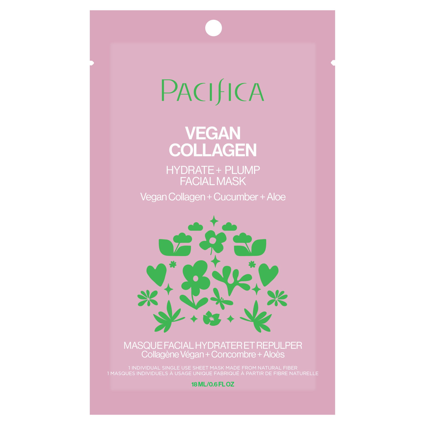 Vegan Collagen Hydrate & Plump Facial Mask - Skin Care - Pacifica Beauty