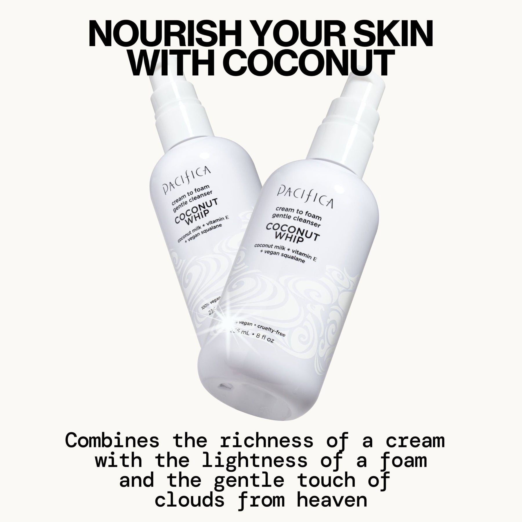 Coconut Whip Cream to Foam Gentle Cleanser - Pacifica