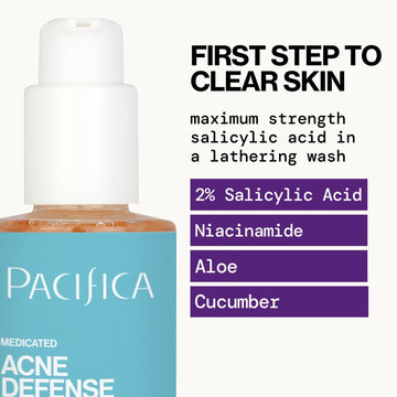 Acne Defense Face Wash - Pacifica