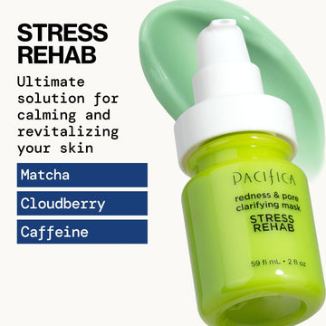 Stress Rehab Redness & Pore Clarifying Mask - Pacifica