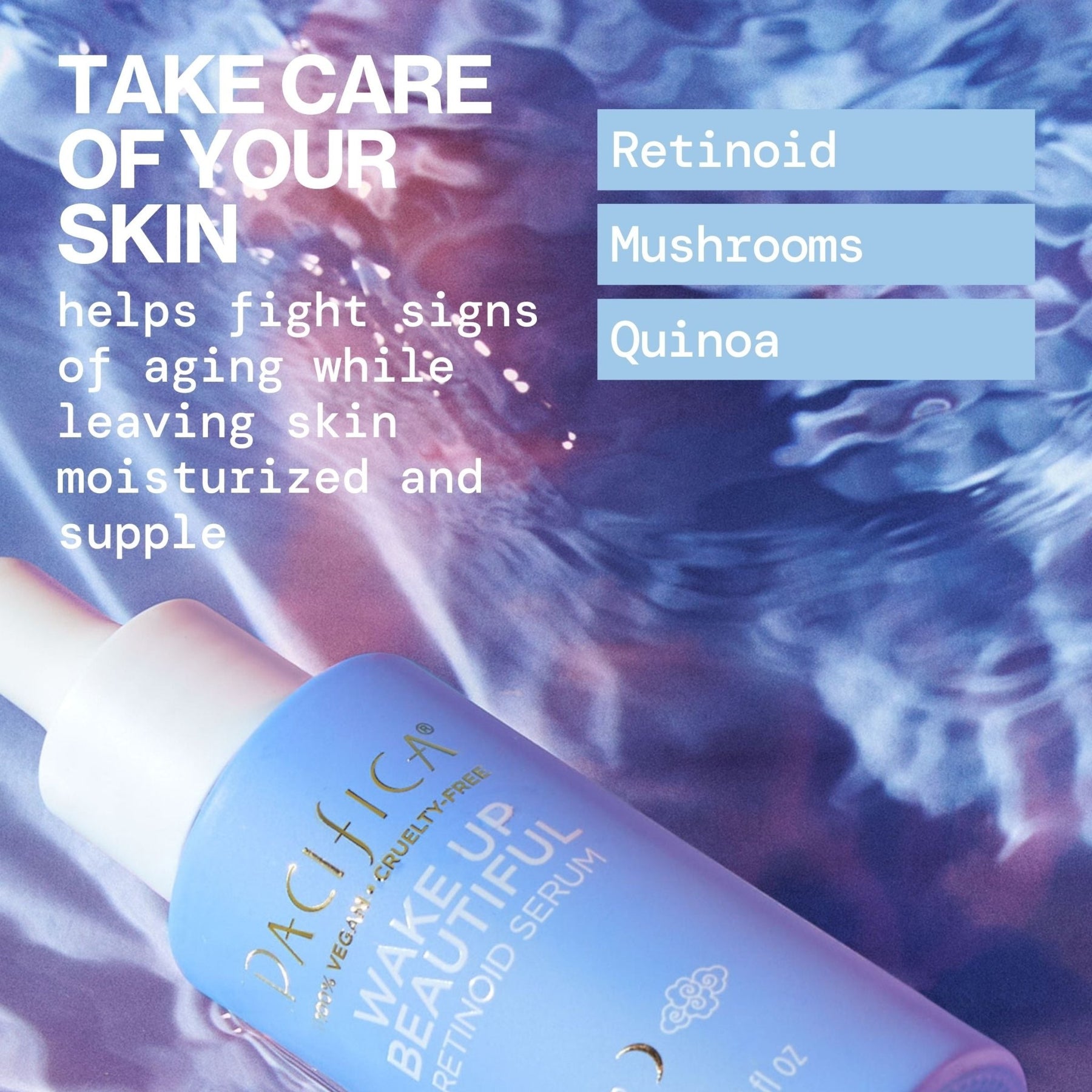 Wake Up Beautiful Retinoid Serum - Pacifica