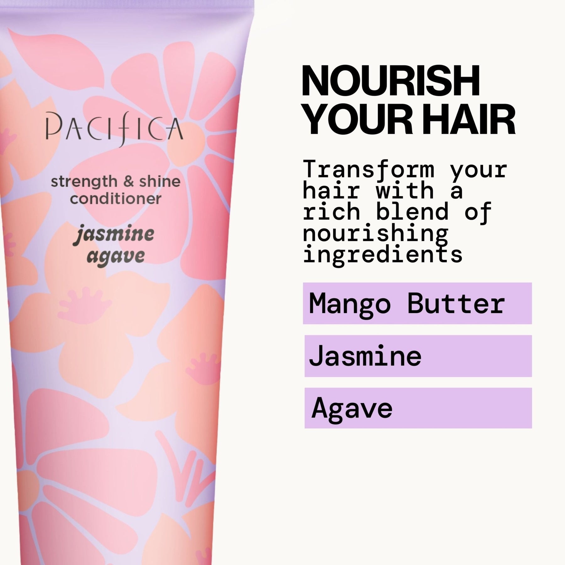 Jasmine Agave Strength + Shine Conditioner - Pacifica
