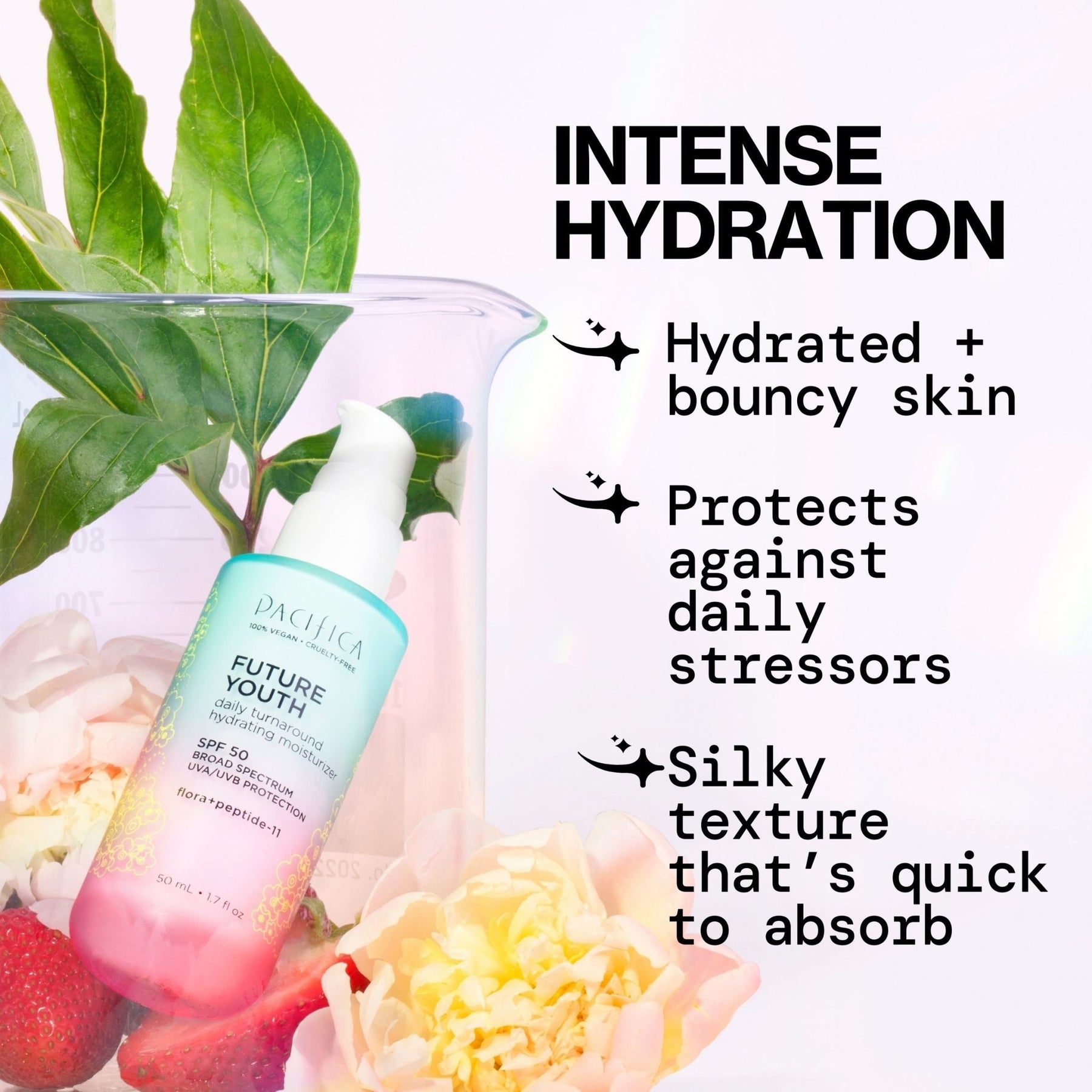 Future Youth Daily Turnaround Hydrating Moisturizer SPF 50 - Pacifica